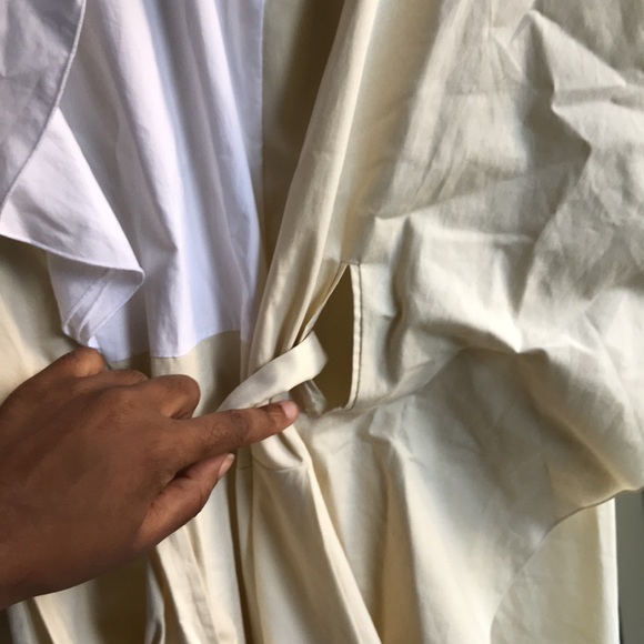 NWT DELPOZO Beige Dress size 40 FR - Picture 9 of 10